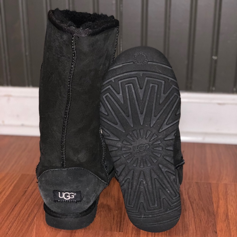 Black UGG boots
